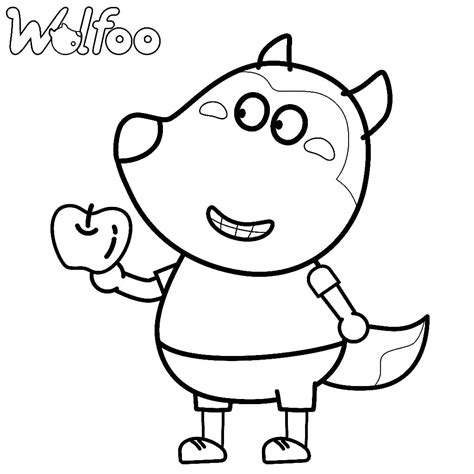 Dibujos De Wolfoo Para Colorear