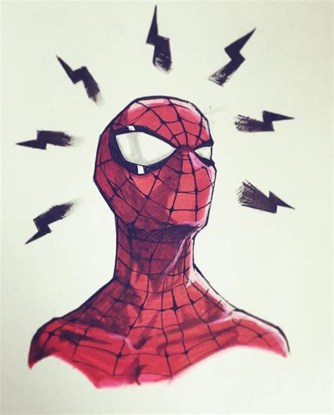 ♥ Spiderman Marvel ♥ 365Bocetos Pinterest Bocetos y Dibujo