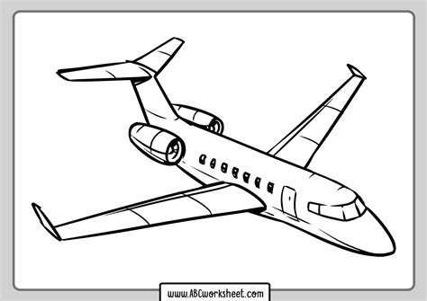 Dibujos Para Colorear Avion