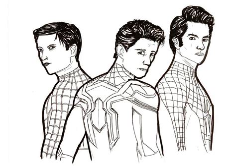 Dibujos Para Colorear De Spider Man No Way Home