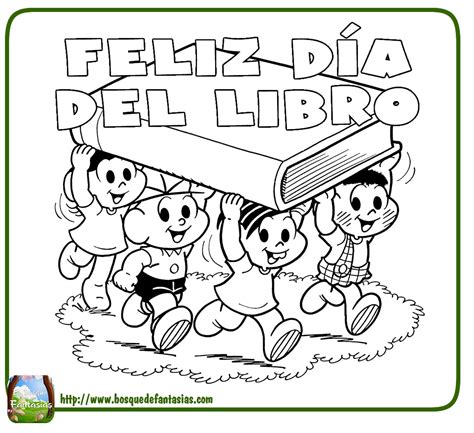 DIBUJOS DEL DÍA DEL LIBRO ® Imágenes para colorear y pintar