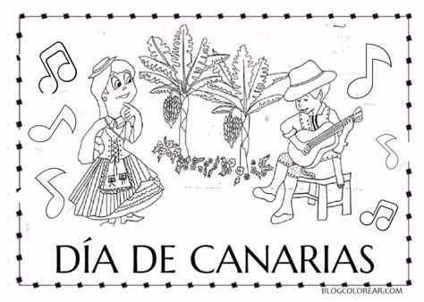 Dibujos Para El Dia De Canarias