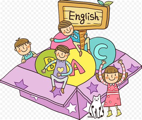 Aprende inglés como concepto educativo y de viaje. Aprender ilustración