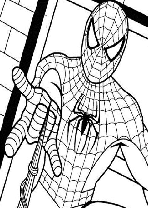 Dibujos Para Pintar De Spiderman
