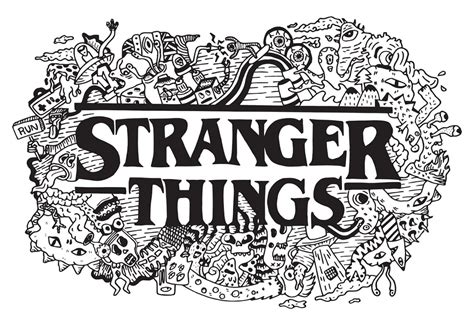 Dibujos Stranger Things Para Imprimir
