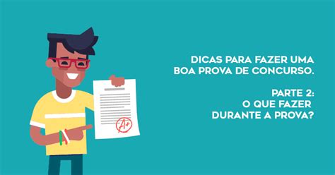 dicas para provas de concursos