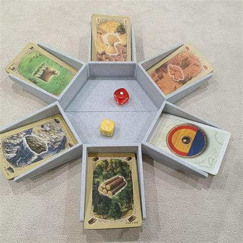 Dice Mode Card Stack Catan