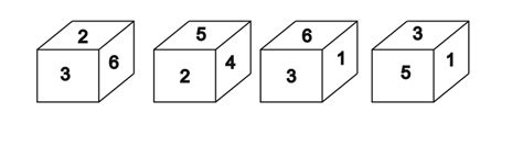 Dice Number Positions