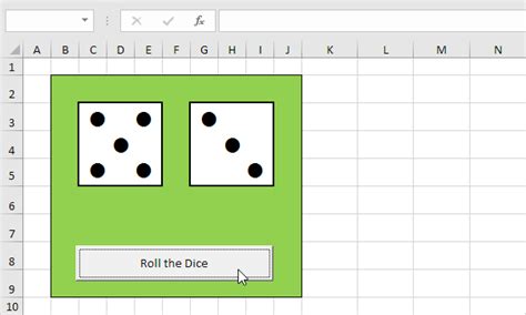 Dice Roller Excel