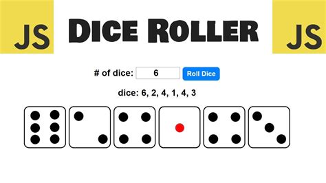 Dice Roller Javascript