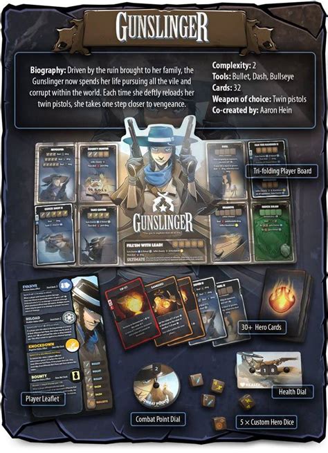 Dice Throne Gunslinger