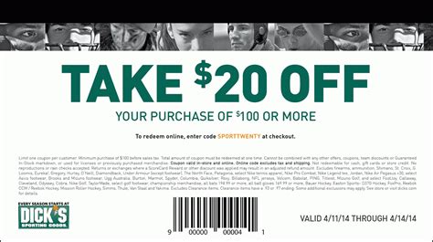 Everything You Need To Know About Dick's Coupon Code In 2023