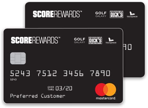 dick's sporting goods scorecard credit card