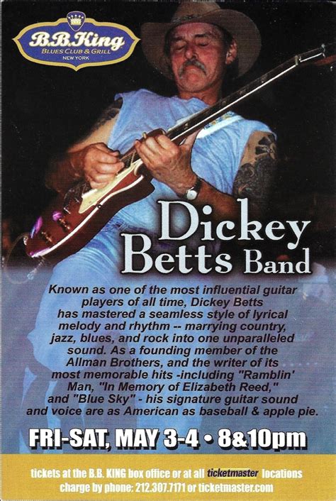 dickey betts band tour