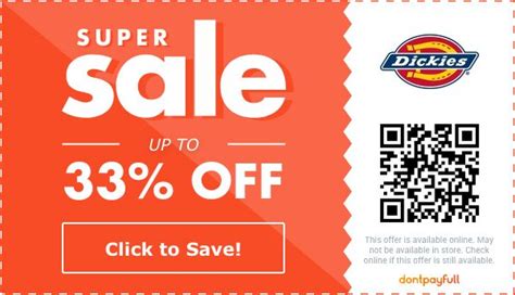 Save Big On Stylish Dickies Clothing With Coupon Codes