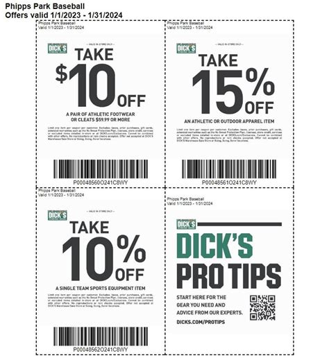 dicks sporting goods near me coupons