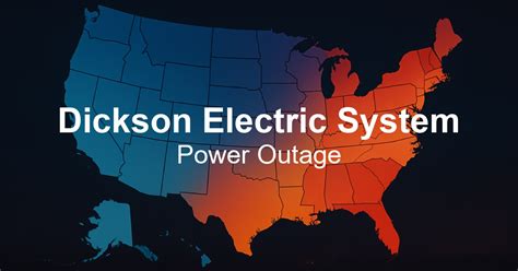dickson electric outage map