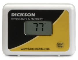 Dickson Temperature And Humidity Data Logger