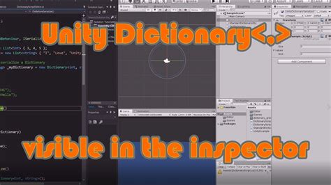 dictionary in unity inspector
