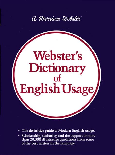dictionary of english usage pdf