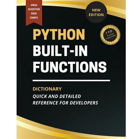 dictionary python built in functions