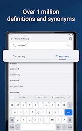 dictionary thesaurus app