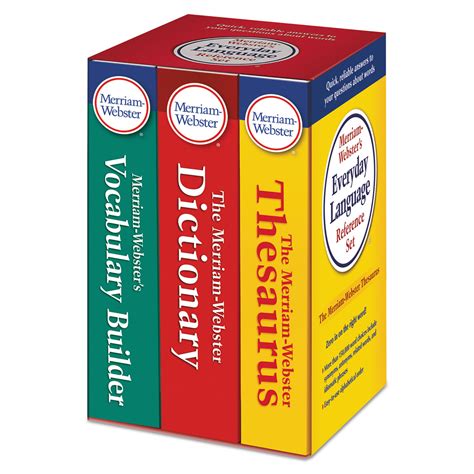 dictionary thesaurus set