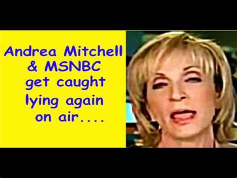 did andrea mitchell fall asleep on air