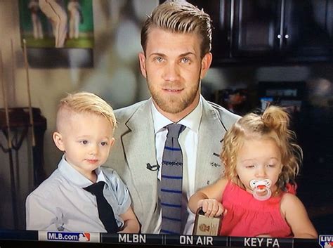 did bryce harper have his 3rd child