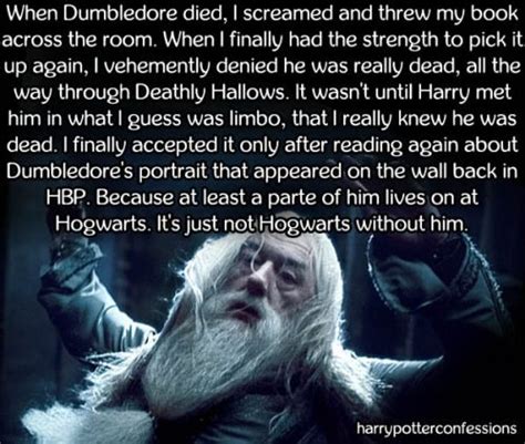 did dumbledore die in harry potter