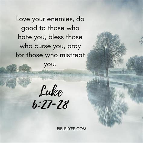 did god say love your enemy