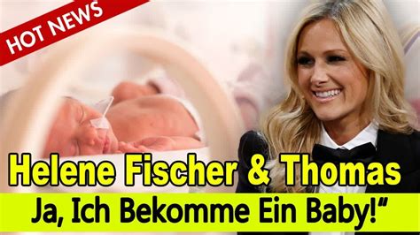 did helene fischer have a baby