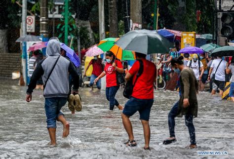 did it rain in manila today