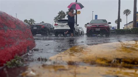 did it rain in san diego