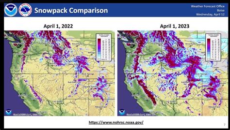 did it snow in idaho yesterday map today