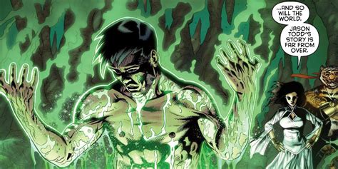 did jason todd get powers from the lazarus pit