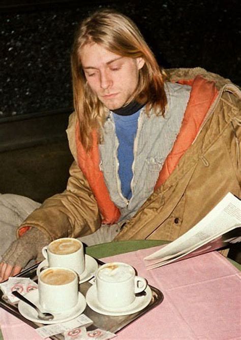 did kurt cobain drink coffee