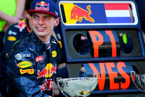 did max verstappen win his first race