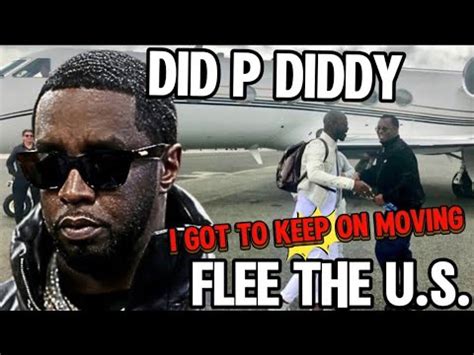 did p diddy flee
