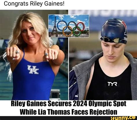 did riley gaines qualify for the olympics