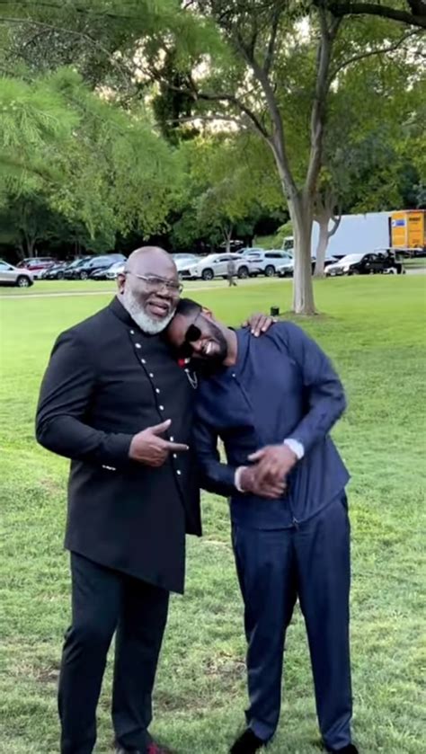 did td jakes attend p diddy parties