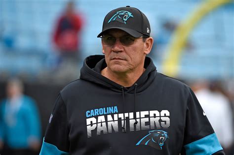 did the panthers fire their coach