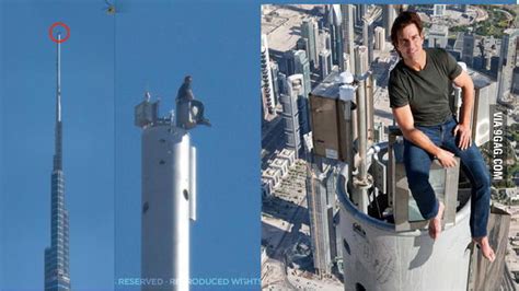 did tom cruise climb the burj khalifa