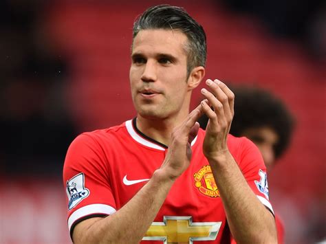 did van persie play for united