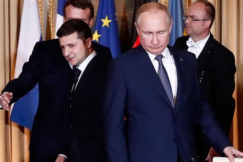 did zelensky ever meet putin