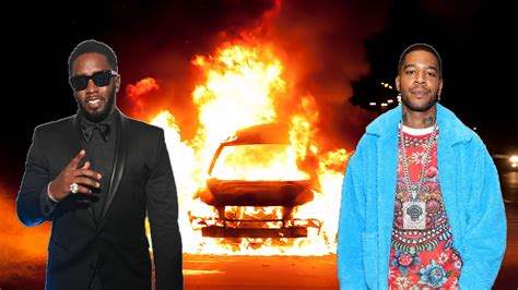 diddy blew up kid cudi's car