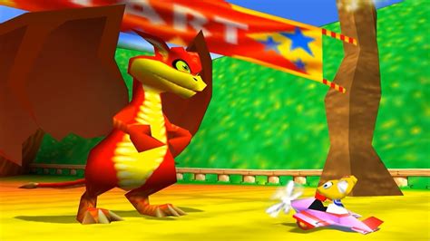 diddy kong racing dragon forest