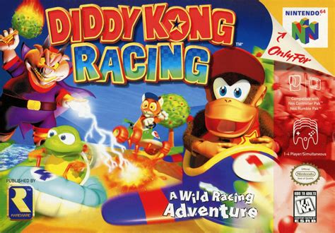 diddy kong racing n64 box