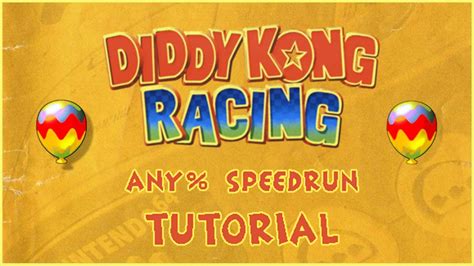 diddy kong racing speedrun