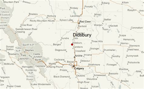 didsbury alberta map google